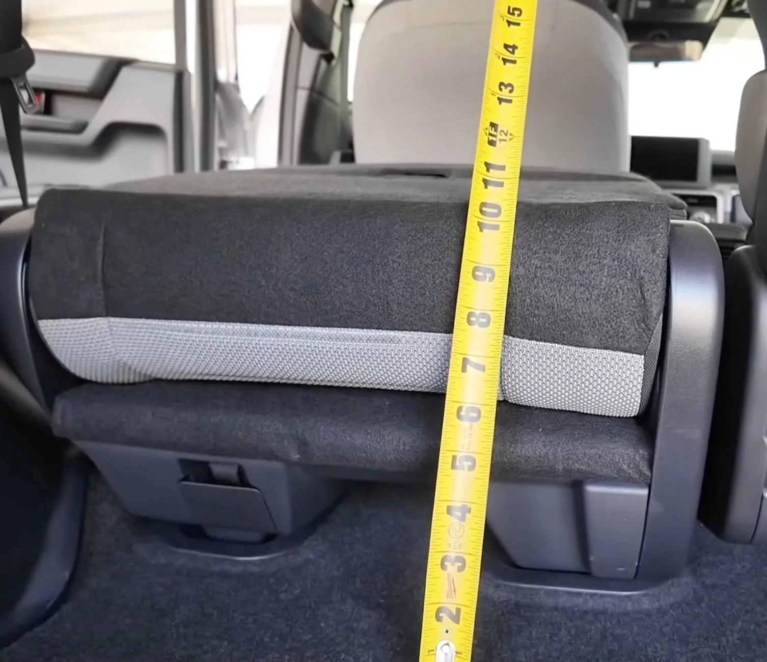 2025 4runner 6th gen Cutting Edge TRD Off-Road (Non-Premium) 2025 4Runner first look -- exterior, interior, cargo area, underbody, suspension, engine bay, roof rails cargo area dimensions measurements 2025 toyota 4runner 10