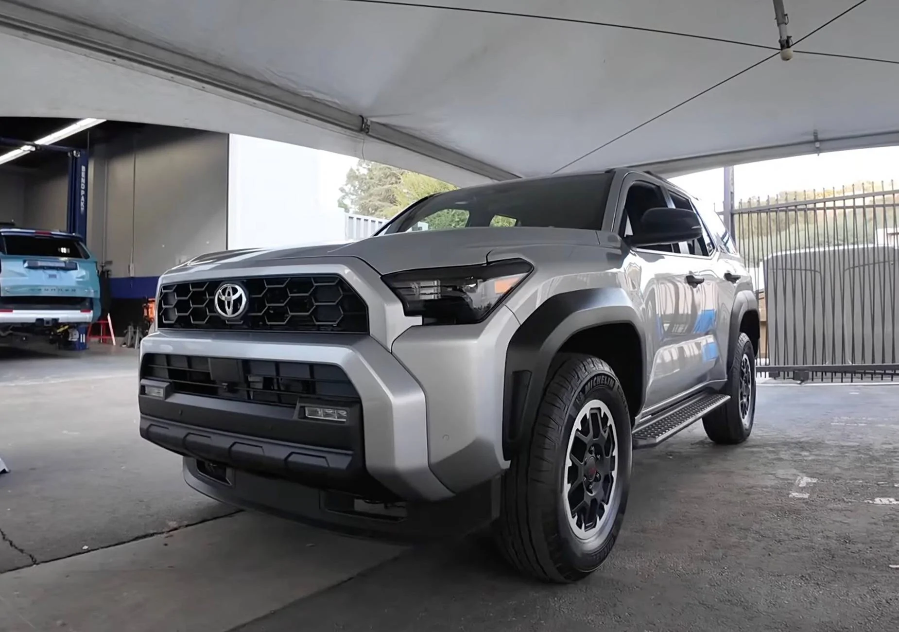 2025 4runner 6th gen CUTTING EDGE (Silver) Photos 4Runner 6th Gen (2025+) runner-trd-off-road-exterior-glacier-silver-13-jpg