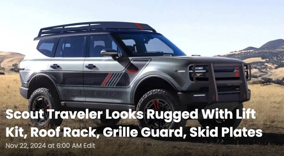 2025 4runner 6th gen Scout EV Pickup & SUV debut w/ Gas Range Extender, 4x4, BOF, Lockers, Sway Bar Disconnect -- All Specs, Wallpapers, Video -guard-brush-guard-with-tow-points-skid-plates-jpg