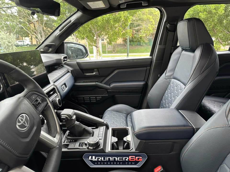 2025 4runner 6th gen Platinum Trim (Underground / Dark Navy interior) 2025 4Runner first public look Dark Navy Interior Platinum Trim 2025 Toyota 4Runner 6th Gen Underground Exterior Color 1