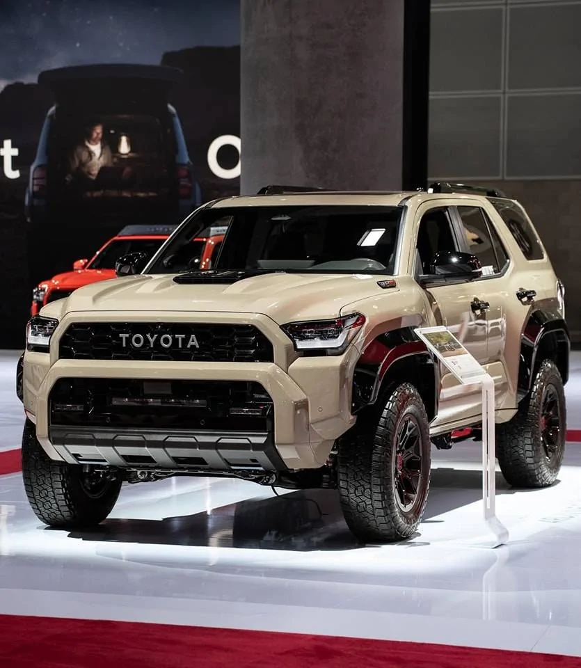 2025 4runner 6th gen MUDBATH Photos 4Runner 6th Gen (2025+) TRD Pro (Mudbath + Black:Red Interior) 2025 4Runner reviews at LA Auto Show 5