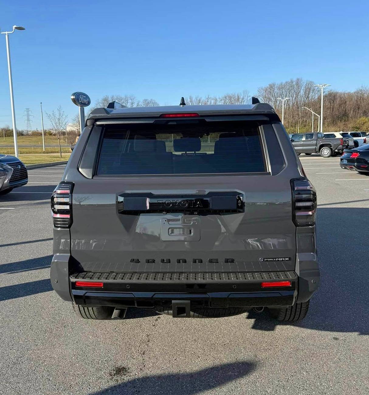 2025 4runner 6th gen First 2025 4Runner 6th Gen at Dealer! Platinum Trim in Underground Color / Dark Navy Interior -- Photos & Video Underground Platinum Trim 2025 Toyota 4Runner 6th Gen 3
