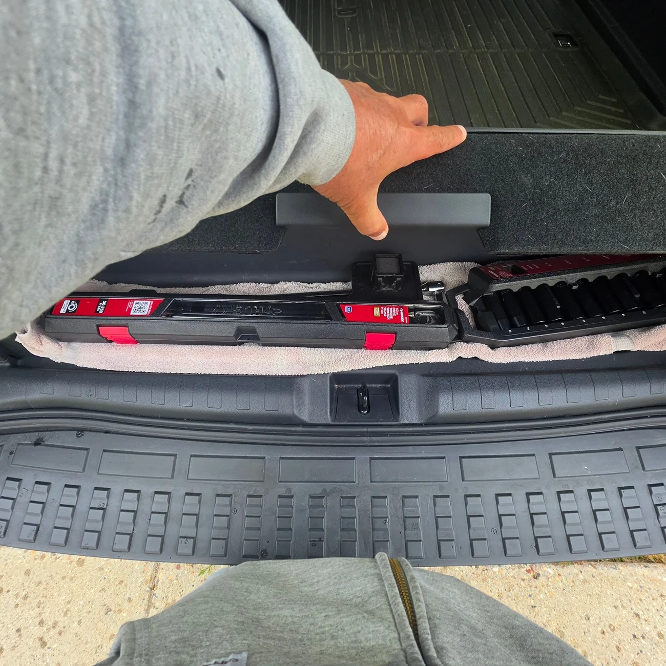 2025 2026 4runner 6th gen 6G hybrid -‘Rear Long storage box’ 20260914_083654