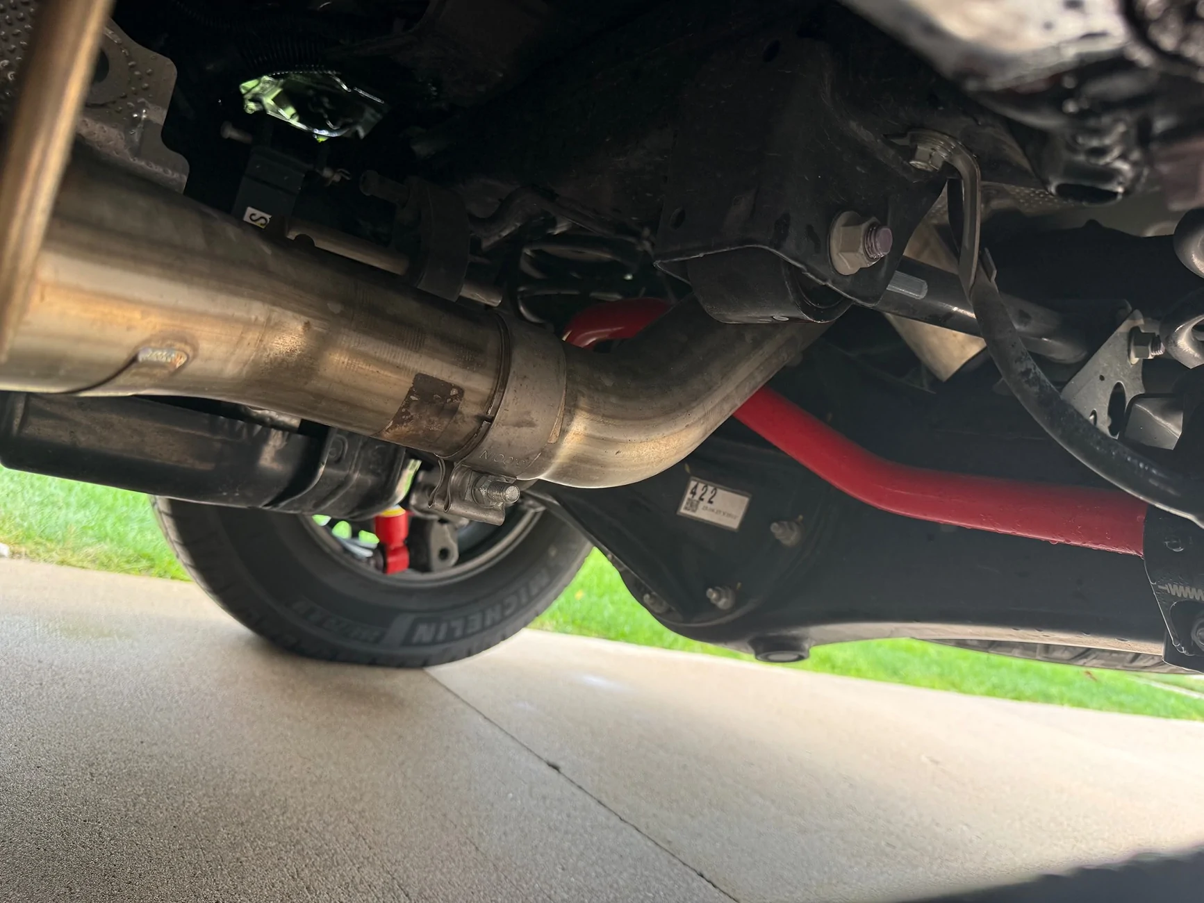 2025 2026 4runner 6th gen AFE rear sway bar installed IMG_0251