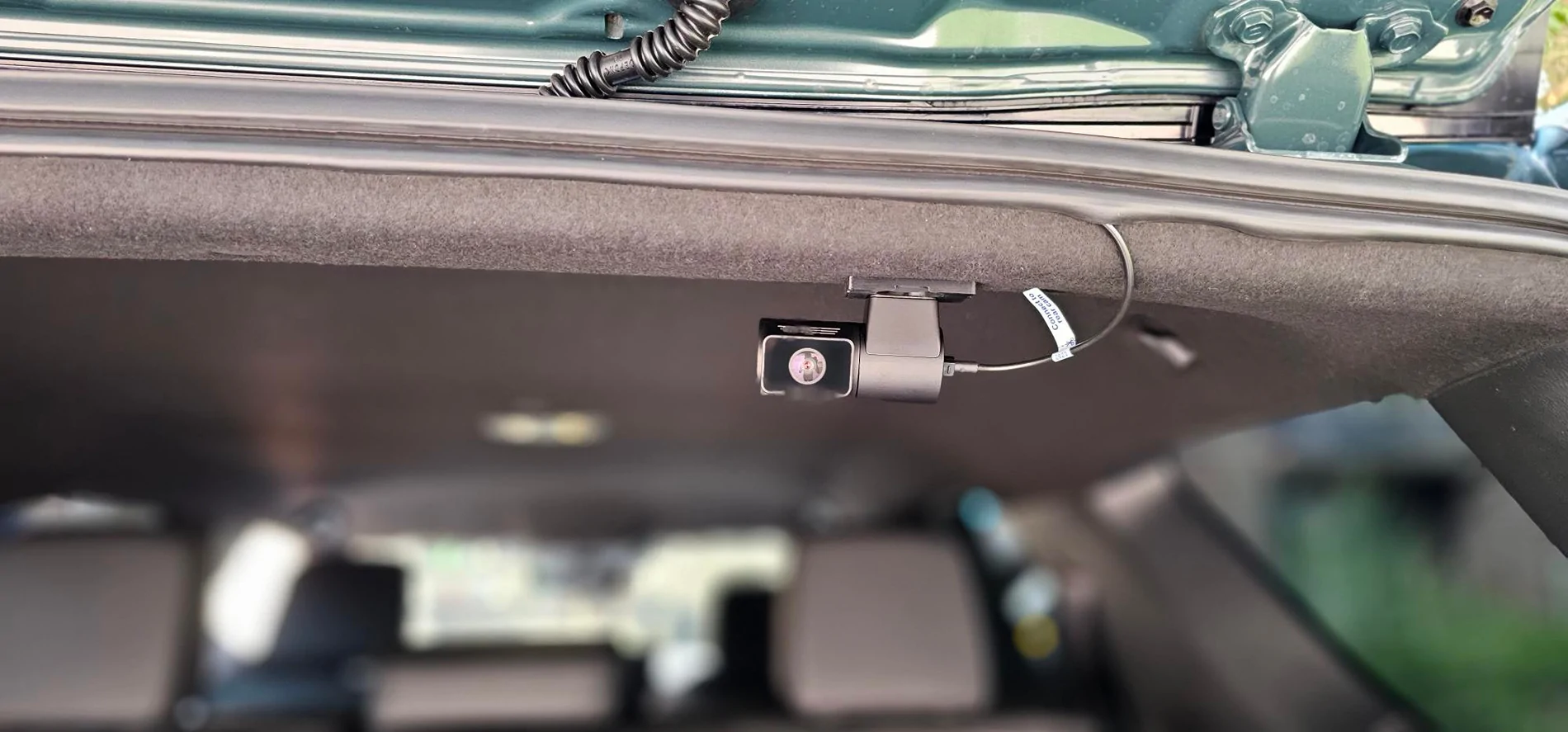 2025 2026 4runner 6th gen 📸 REAR DASHCAM INSTALL — A CLEAN, OEM-LOOKING SOLUTION shared imag