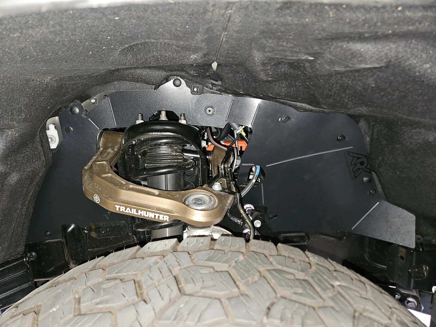2025 2026 4runner 6th gen ARK Splash Guards installed IMG_20260917_123605
