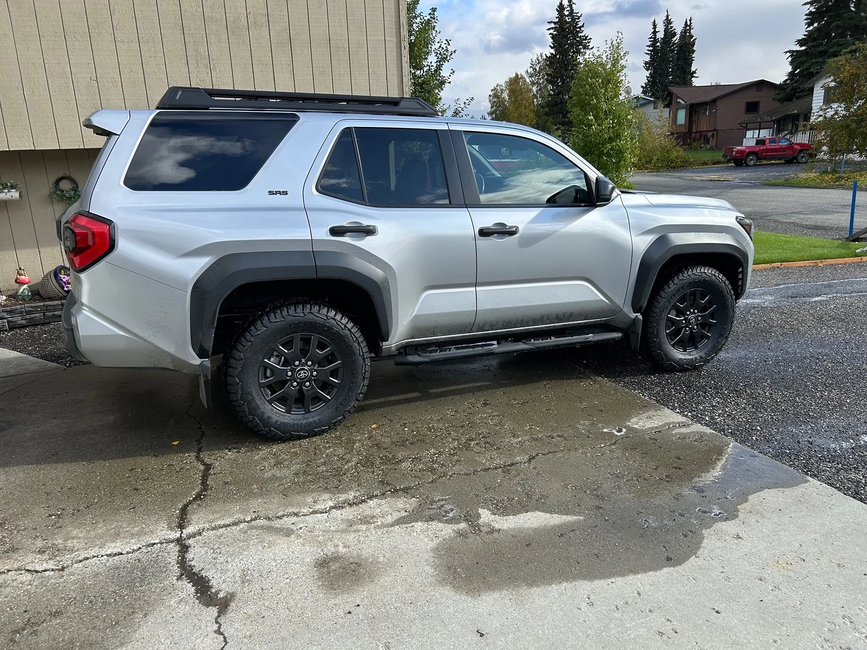 2025 2026 4runner 6th gen 275/70R17 Nokian Outpost nAT tires installed IMG_4430