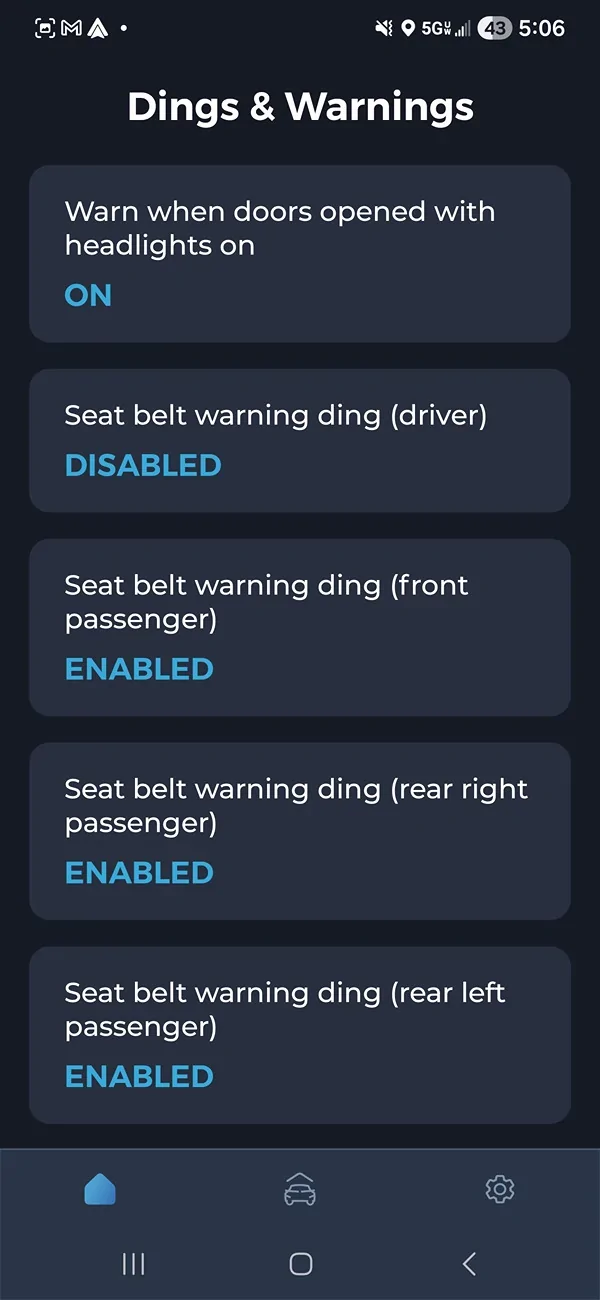 2025 2026 4runner 6th gen Carista Options / Settings for 2025+ 4Runner 6th Gen (screenshots) 1790125055459-p7