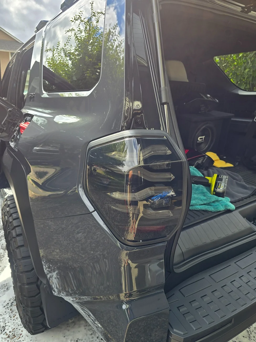 2025 2026 4runner 6th gen Wash and install(s) 20260922_130422