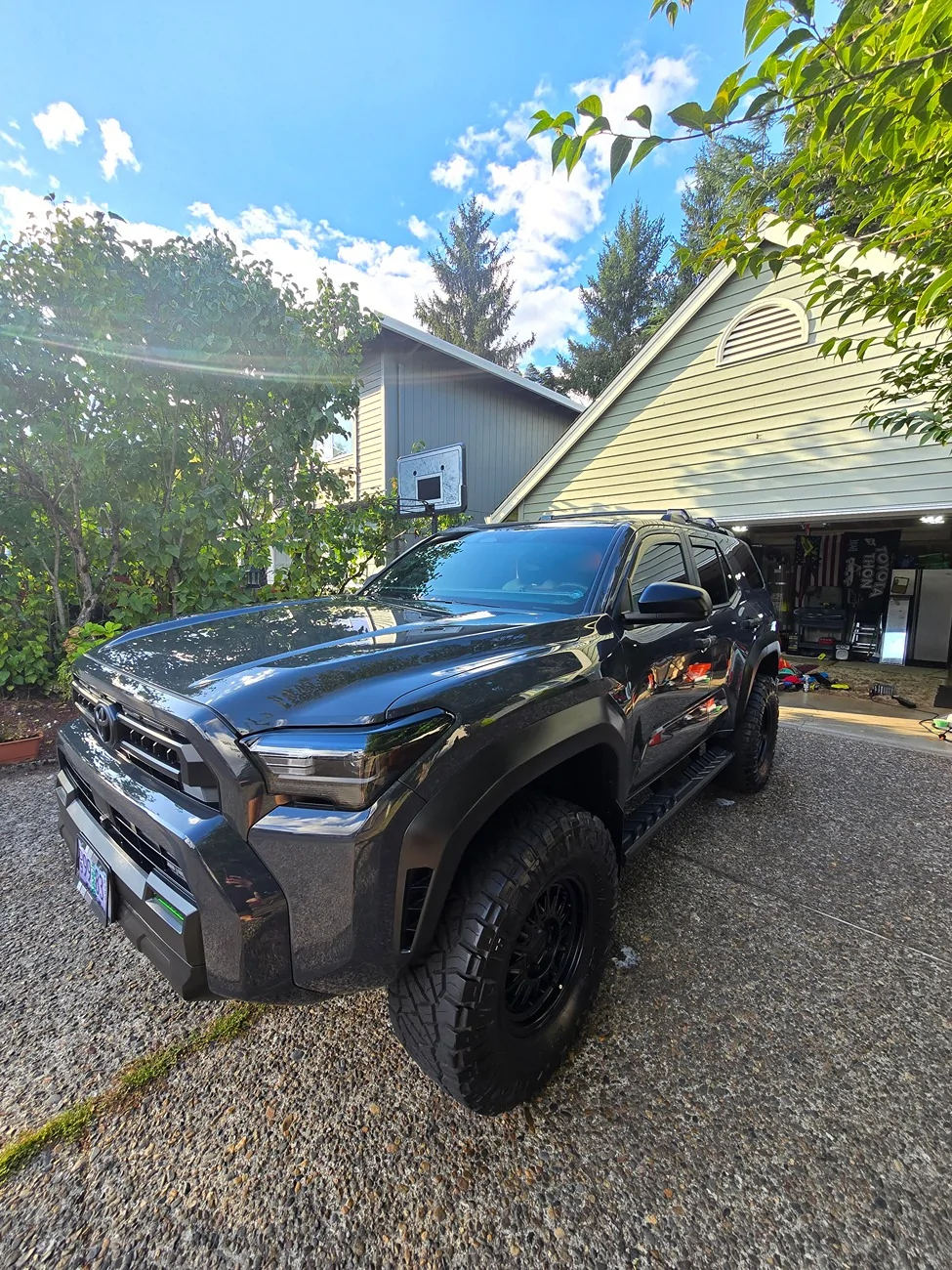 2025 2026 4runner 6th gen Wash and install(s) 20260922_171640