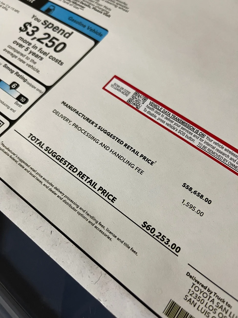 2025 2026 4runner 6th gen What are people actually paying for their 4Runners right now? IMG_1157