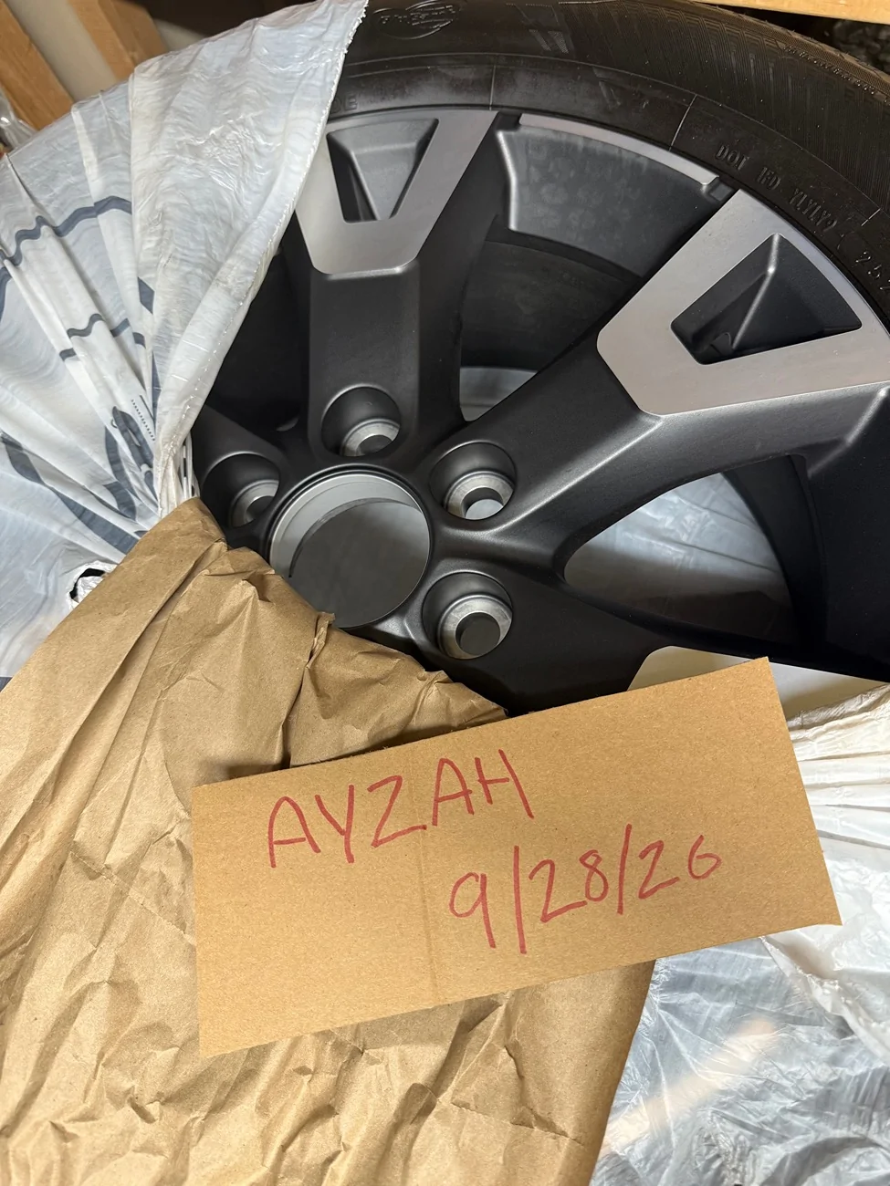 2025 2026 4runner 6th gen Take off OEM 20" trd sport wheel w/Yokohama Geolander IMG_1506