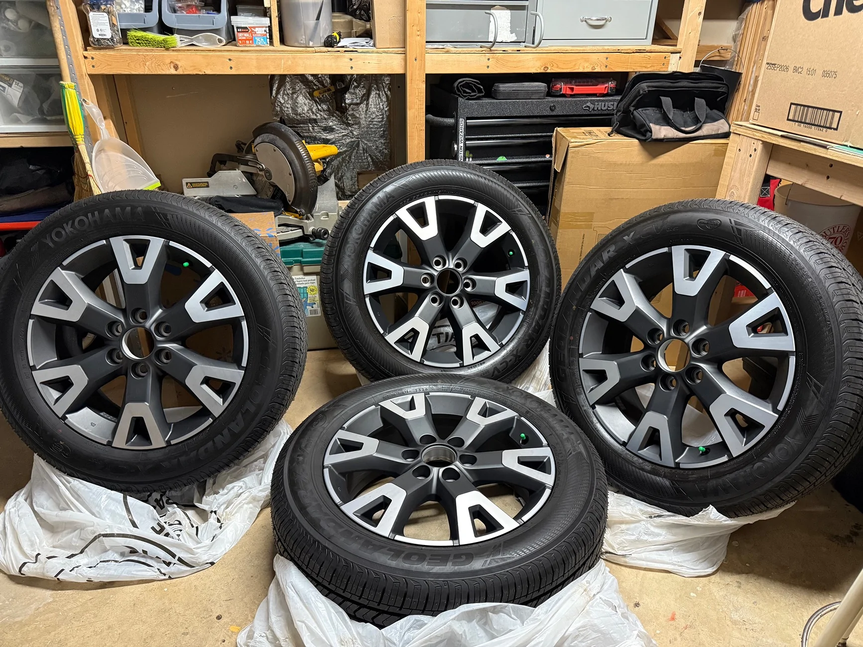 2025 2026 4runner 6th gen Take off OEM 20" trd sport wheel w/Yokohama Geolander IMG_1453