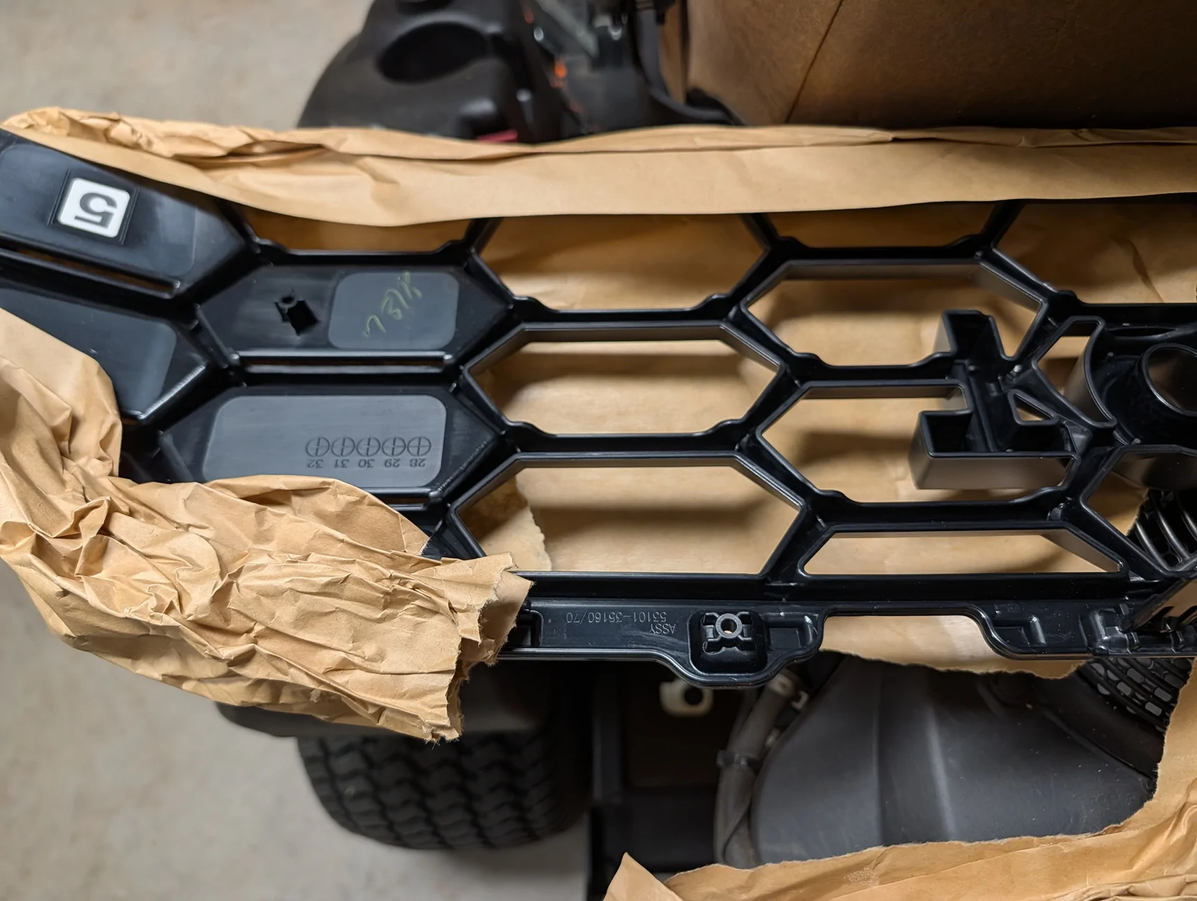 2025 2026 4runner 6th gen TRD Pro upper grill on TRD ORP Hybrid Max PXL_20260929_021949136