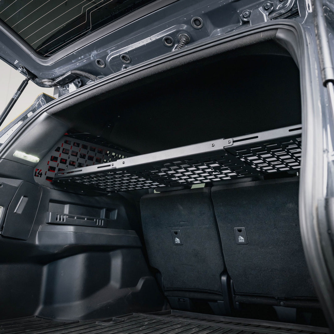 2025 2026 4runner 6th gen 6th Gen 4runner door MOLLE panel - there were no accessories for it so I made one lol 6th-Gen-4Runner-MOLLE-Shelf-1