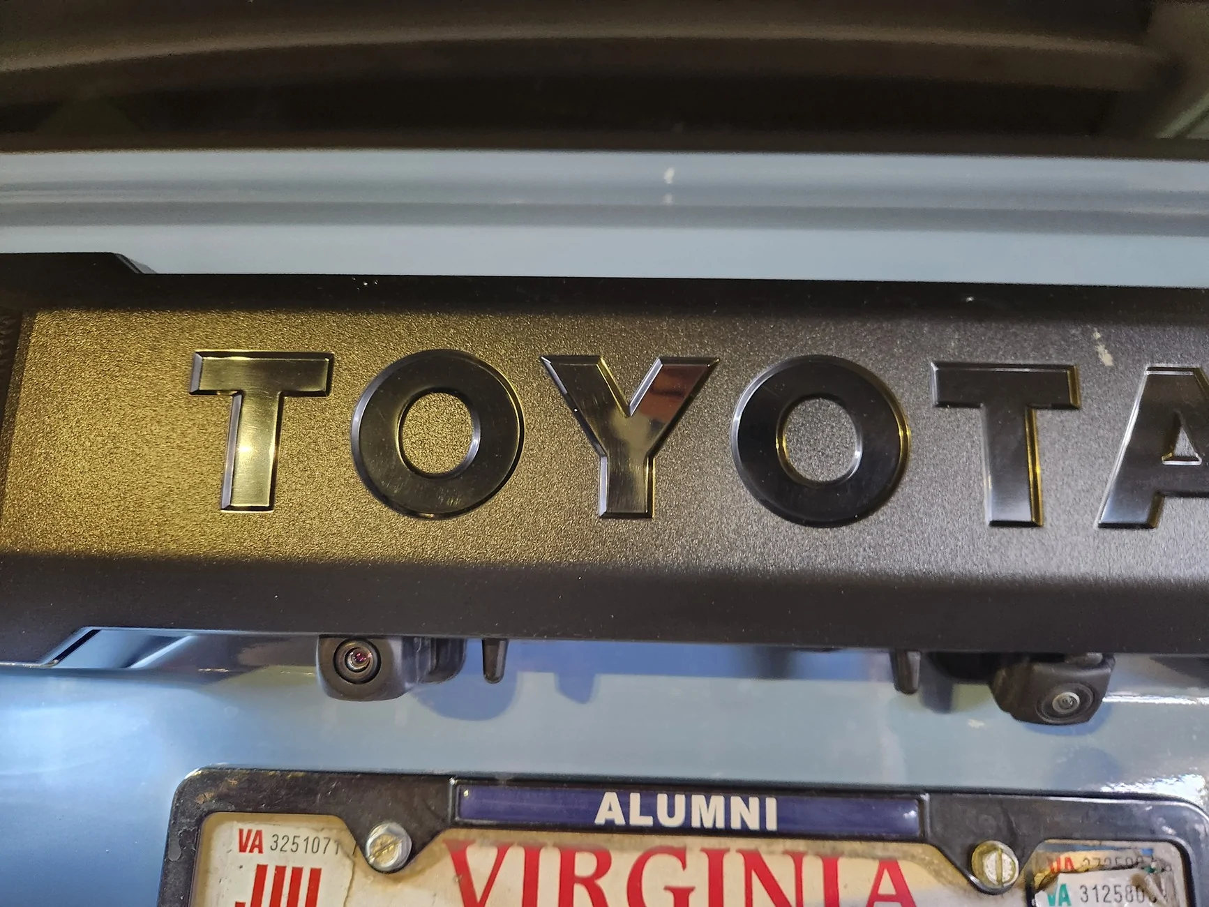 2025 2026 4runner 6th gen Backup camera relocation kit development - need tester for free kit 1000008222