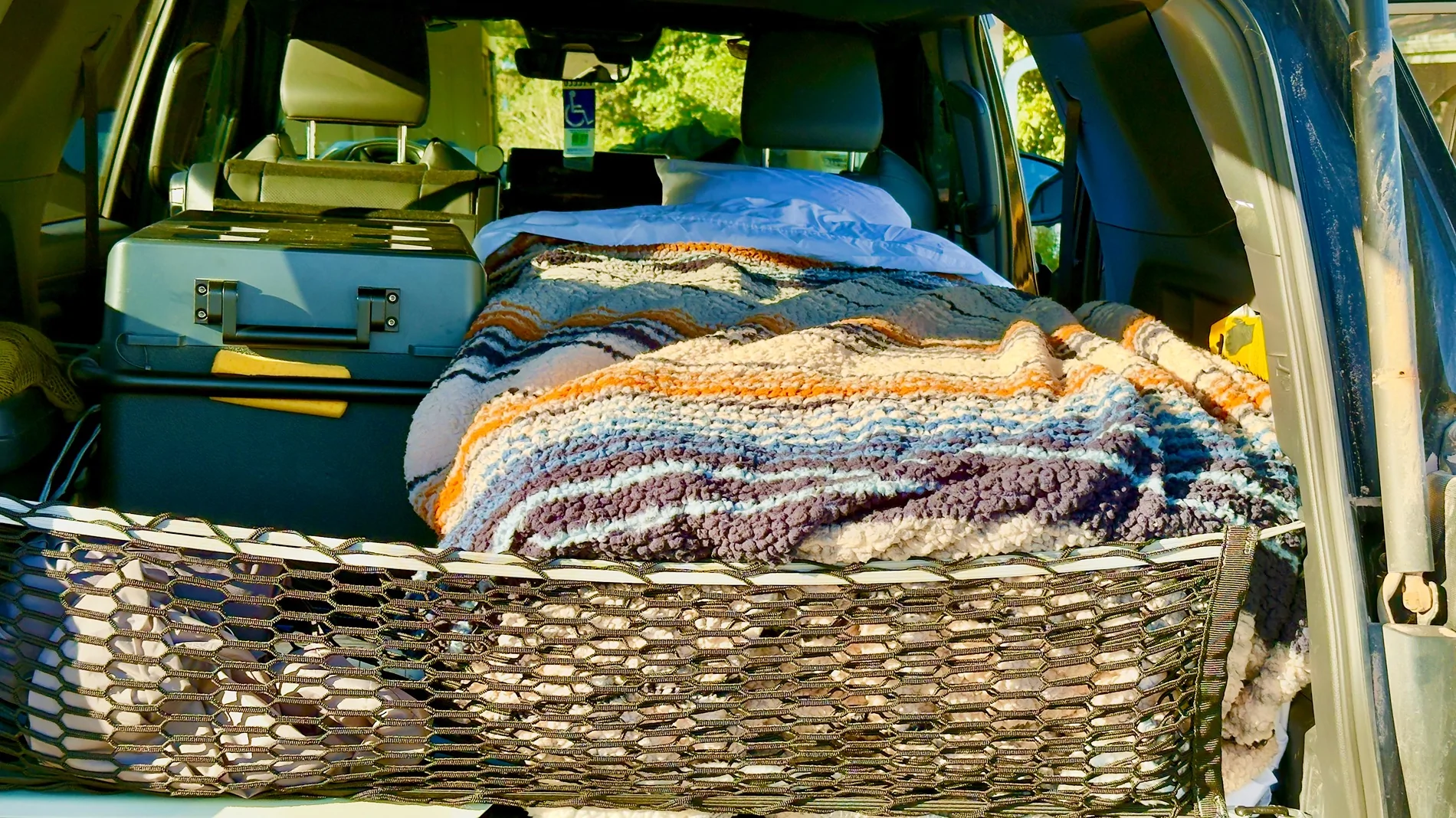 2025 2026 4runner 6th gen Best in cab sleep setup? IMG_9089