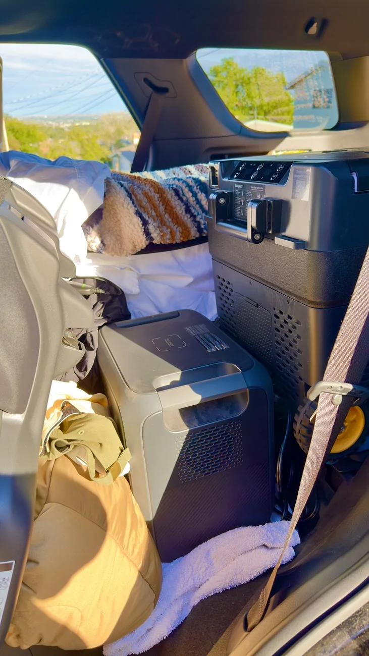 2025 2026 4runner 6th gen Best in cab sleep setup? IMG_9091