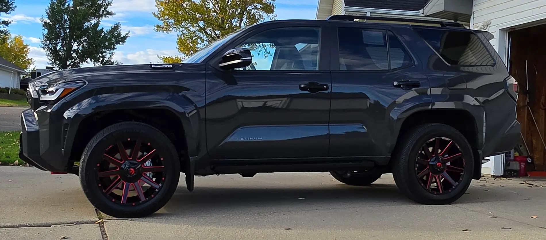2025 2026 4runner 6th gen My Journey For A 2nd Platinum 2026 4Runner Driver Side Wheels Angled Resized