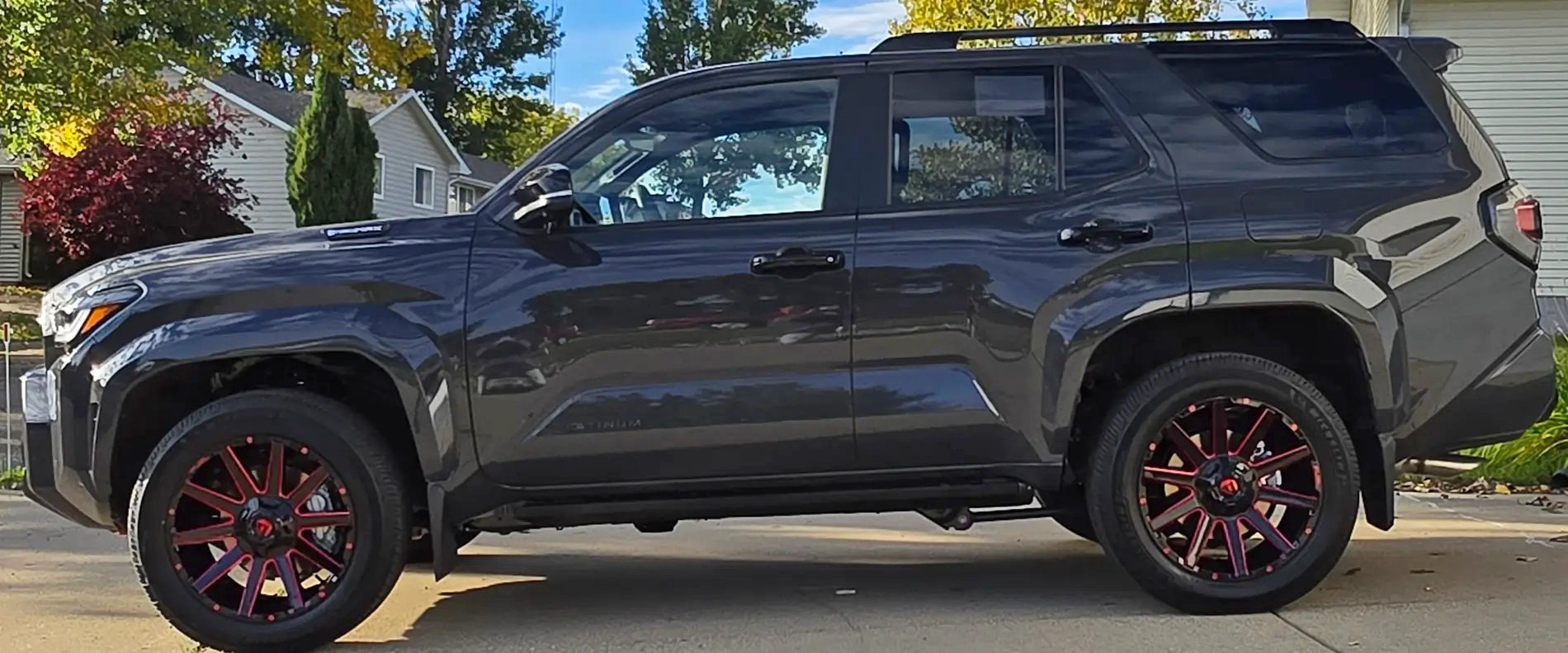 2025 2026 4runner 6th gen Fuel Contra D643 (black with red tint) 40558-392a8ec8cf9452614920a9d62ea0e752