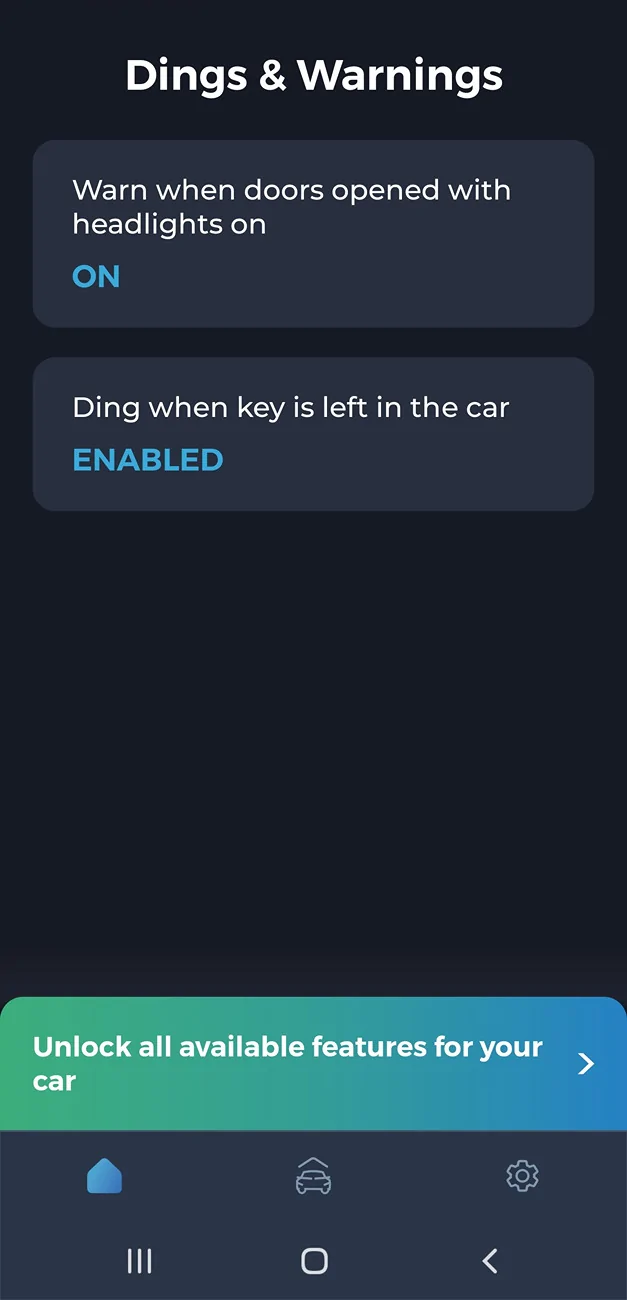 2025 2026 4runner 6th gen Carista Options / Settings for 2025+ 4Runner 6th Gen (screenshots) Screenshot_20261005_170431_Carista