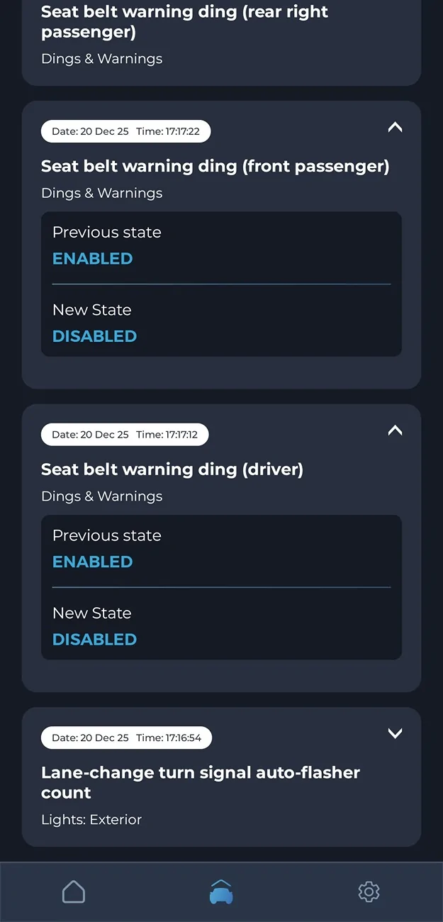 2025 2026 4runner 6th gen Carista Options / Settings for 2025+ 4Runner 6th Gen (screenshots) Screenshot_20261005_204848_Carista