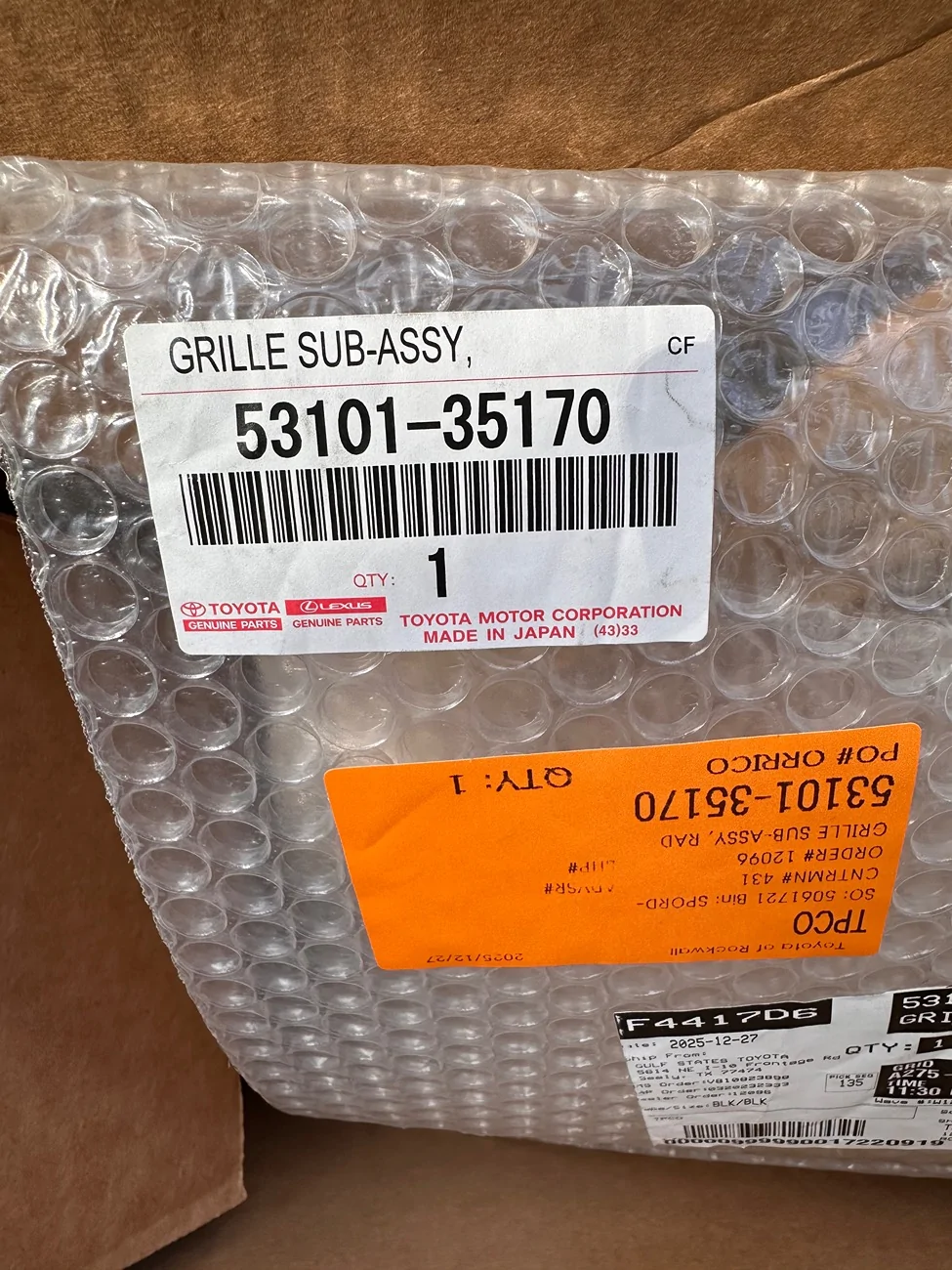 2025 2026 4runner 6th gen TRD Pro upper grill on TRD ORP Hybrid Max IMG_8648