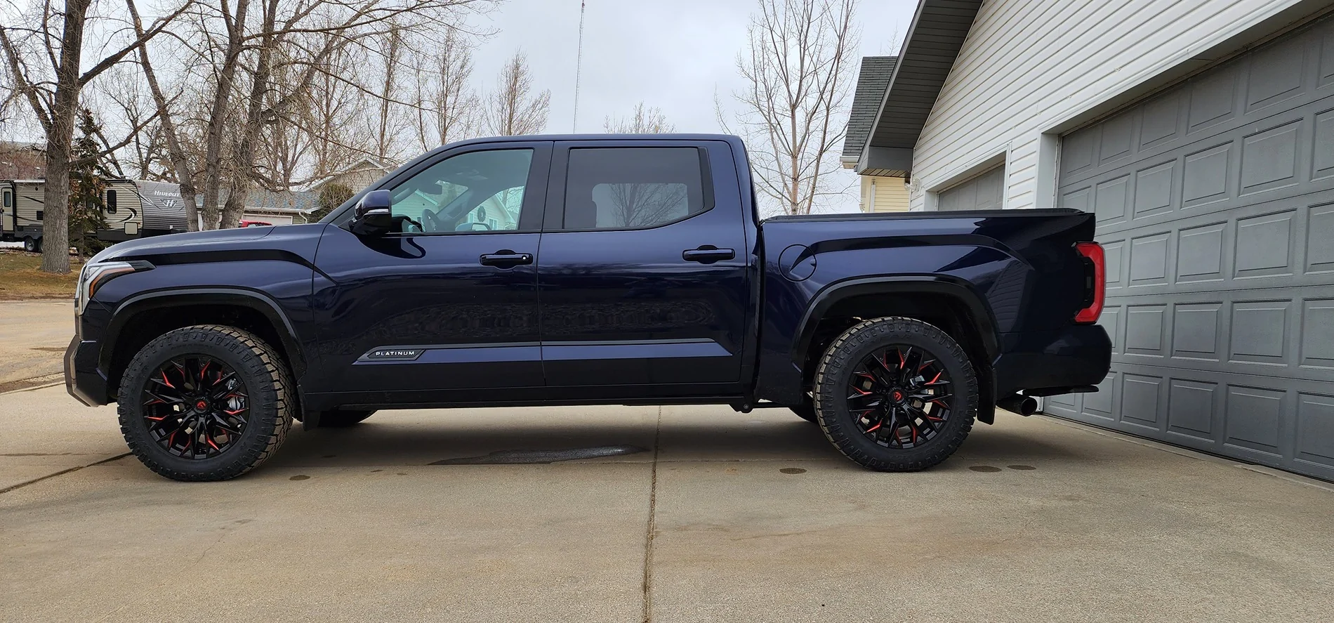 2025 2026 4runner 6th gen Trailhunter vs TRD pro 2023 Tundra Driver Side Profile Full Siz