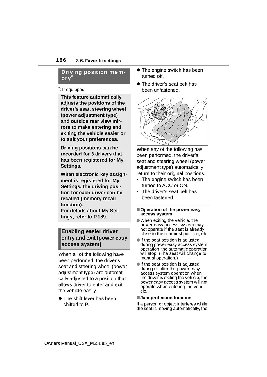 2025 2026 4runner 6th gen Electronic settings issues - seat adjustment, air conditioner, etc. Power_Seat_Adjustments_Diagram_02-01