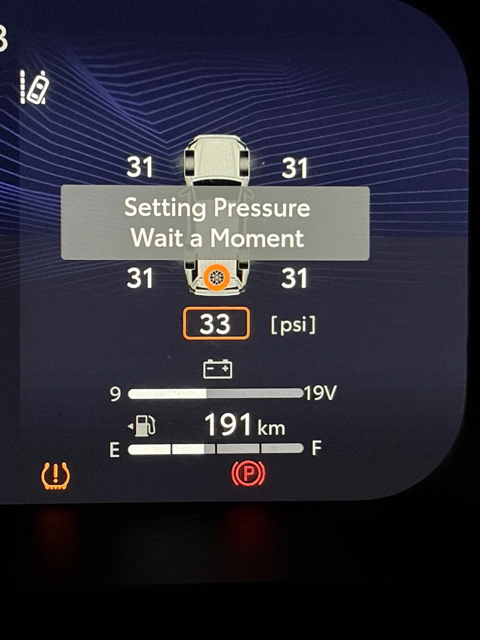 2025 2026 4runner 6th gen Tire pressure warning for spare tire IMG_5070