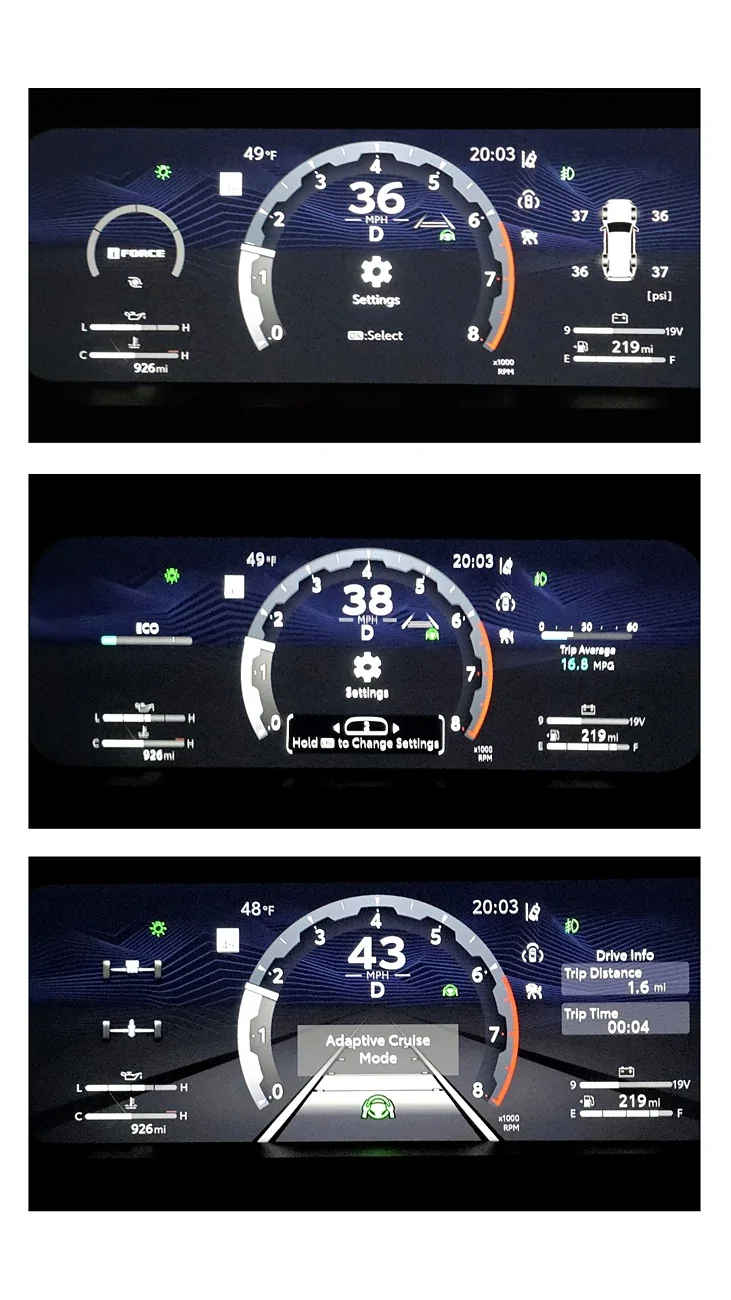 2025 2026 4runner 6th gen Digital dashboard setup story_1769918061813