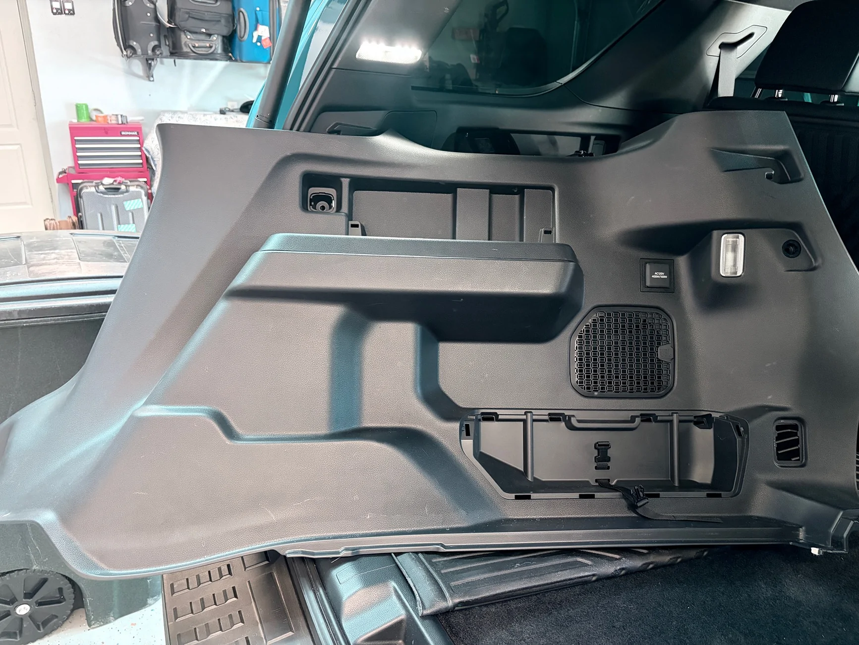 2025 2026 4runner 6th gen OEM Onboard Air Compressor (Tire Inflator) install complete using how-to DIY IMG_0777