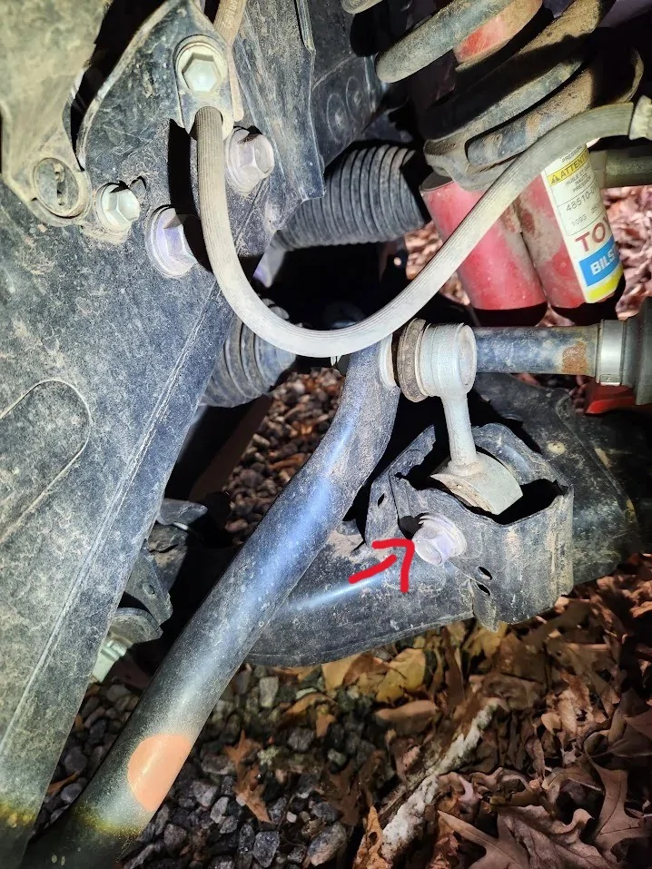 2025 2026 4runner 6th gen Off road with front sway bar unbolted Sway bar