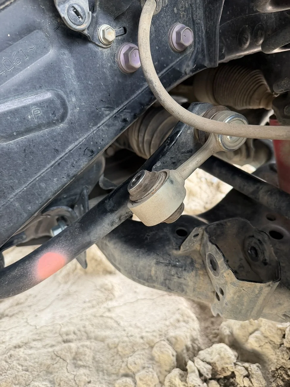2025 2026 4runner 6th gen Off road with front sway bar unbolted Sway bar unbolted