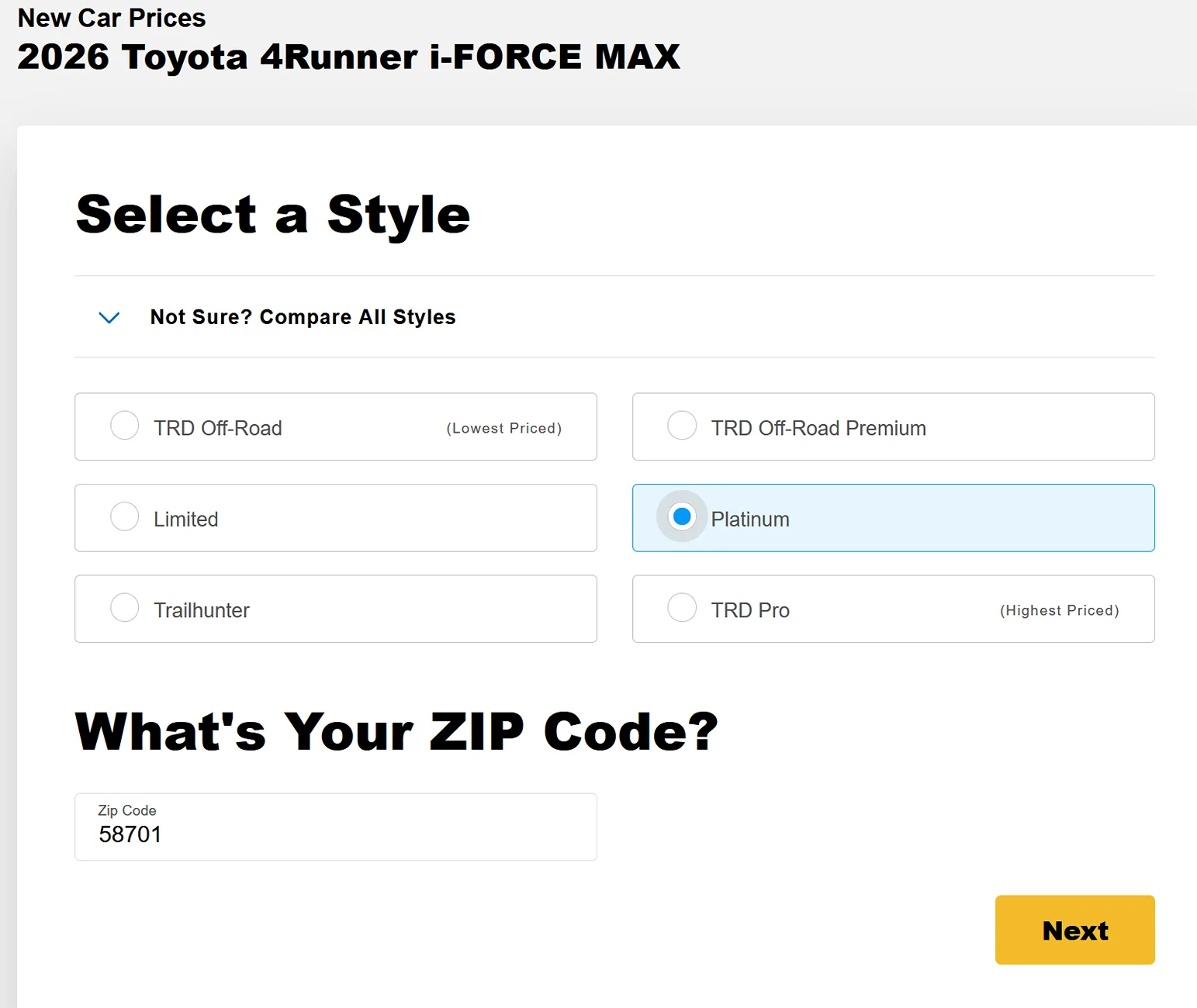2025 2026 4runner 6th gen What are people actually paying for their 4Runners right now? 1792249638309-ht