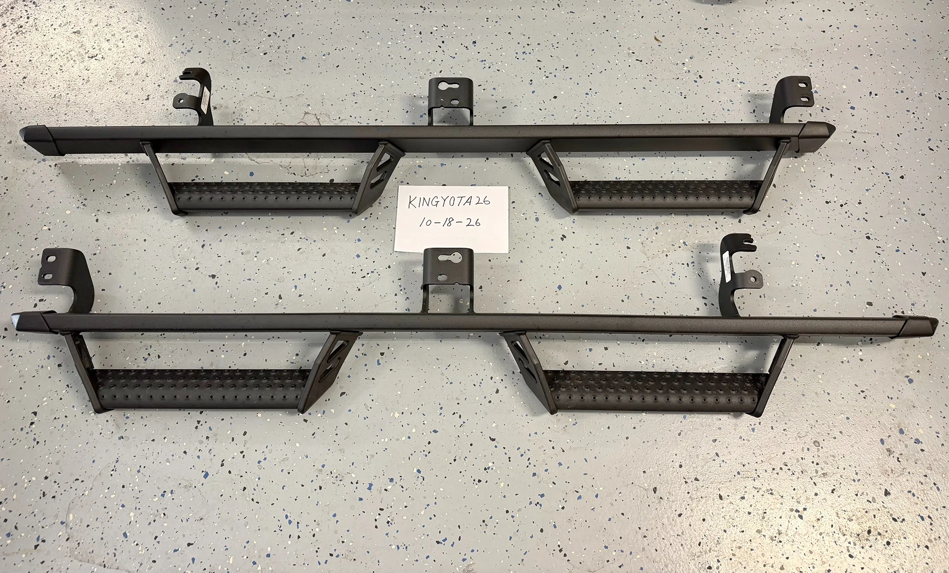 2025 2026 4runner 6th gen OEM Predator Drop Steps For Sale (Part# PT925-89250) IMG_1205