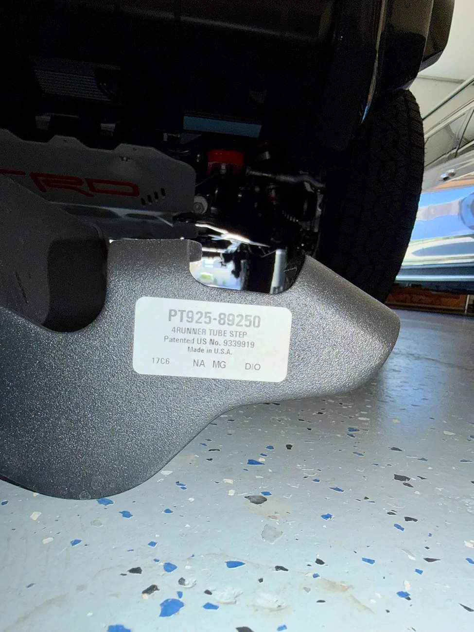 2025 2026 4runner 6th gen OEM Predator Drop Steps For Sale (Part# PT925-89250) IMG_1207