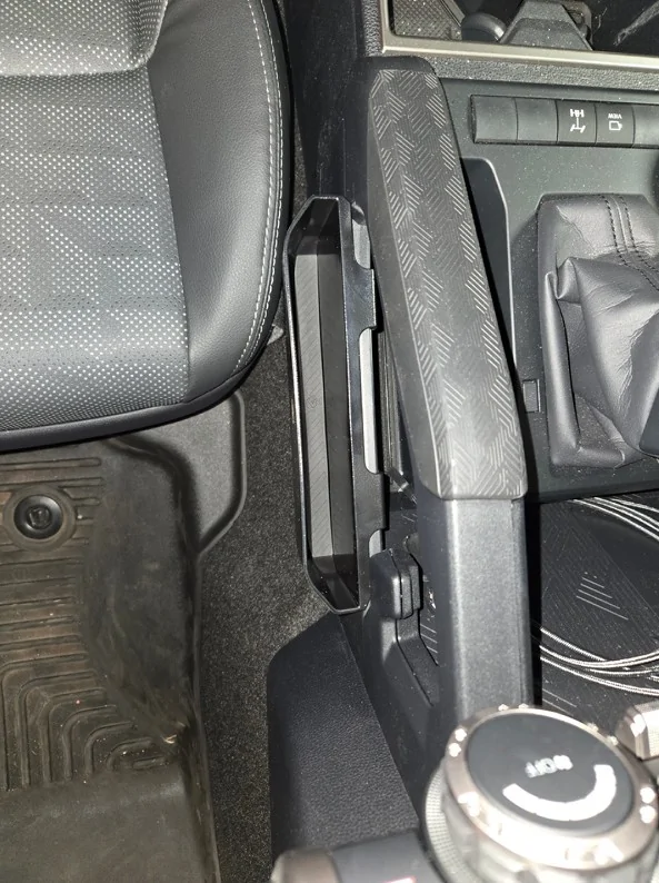 2025 2026 4runner 6th gen Muslogy Hanging Box installed Seat1