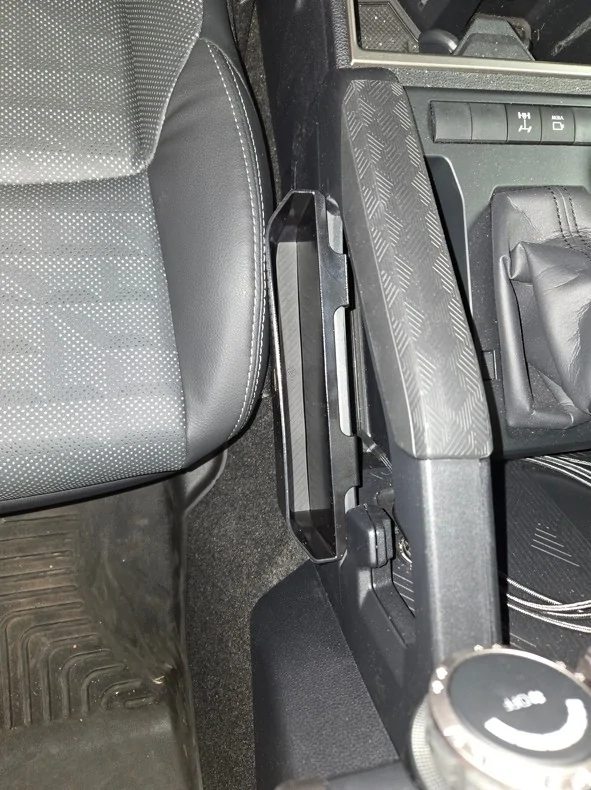 2025 2026 4runner 6th gen Muslogy Hanging Box installed Seat2