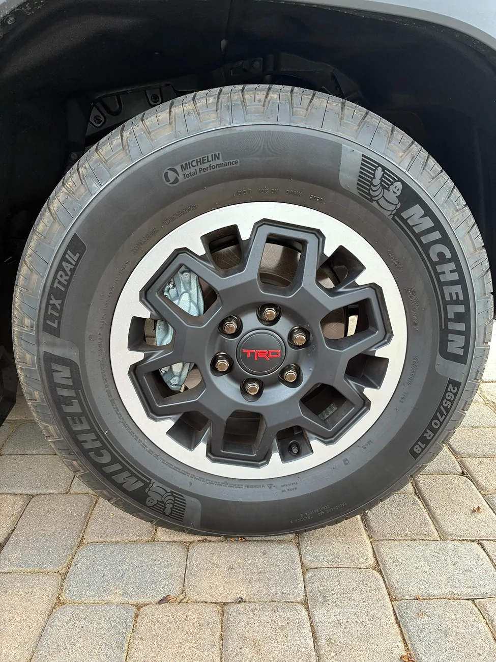 2025 2026 4runner 6th gen Brand New  Michelin take co off tires $400 Rubber Only! IMG_0361