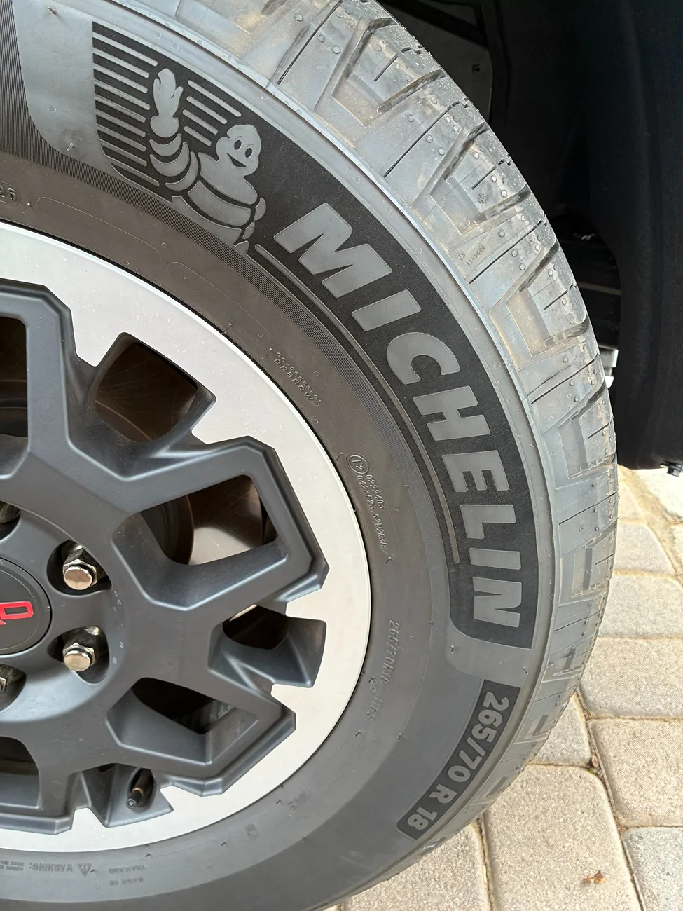 2025 2026 4runner 6th gen Brand New  Michelin take co off tires $400 Rubber Only! IMG_0362