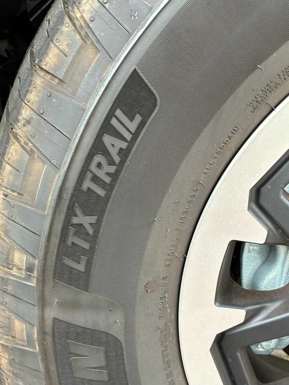 2025 2026 4runner 6th gen Brand New  Michelin take co off tires $400 Rubber Only! IMG_0364