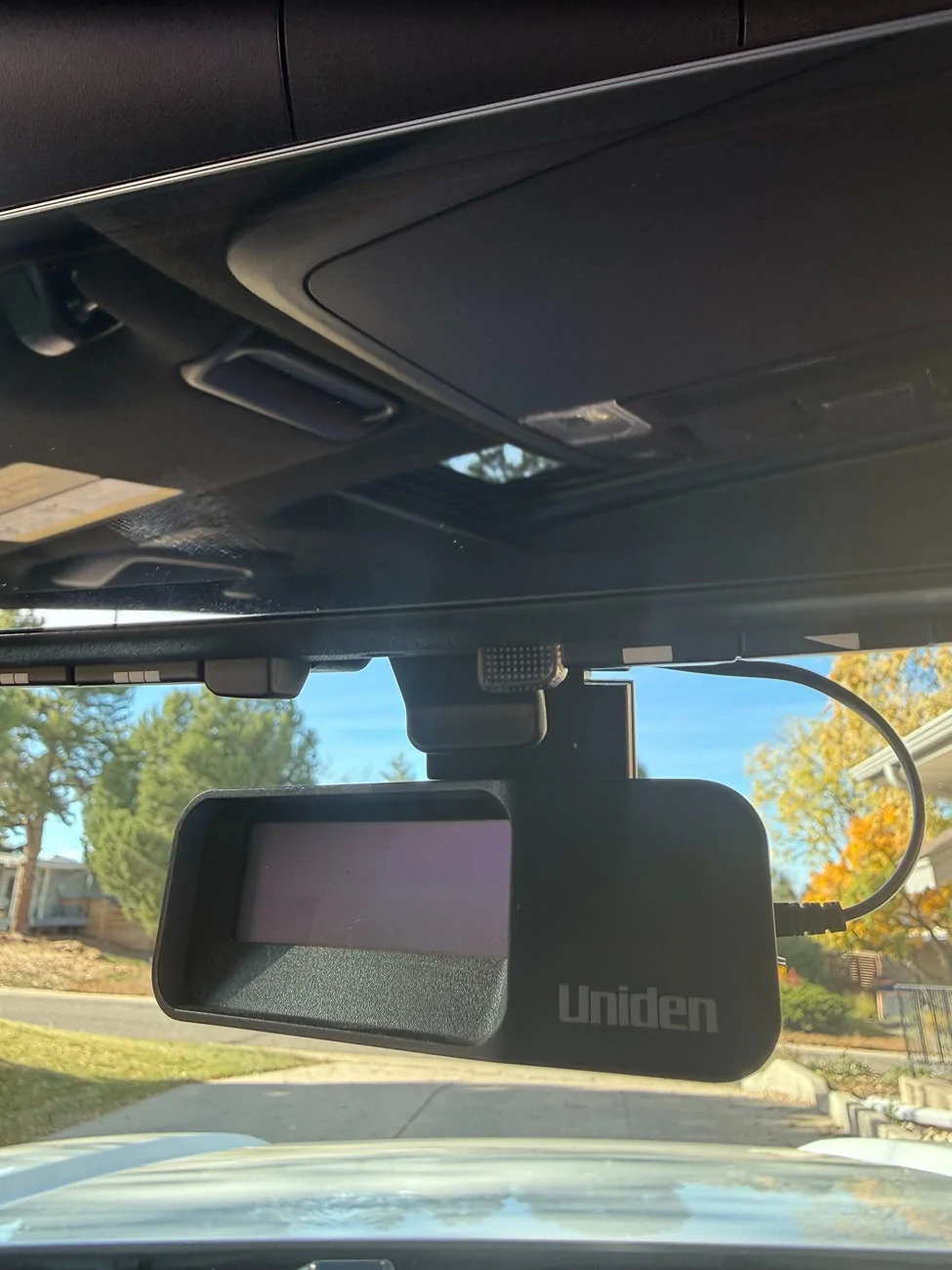2025 2026 4runner 6th gen Radar Detector Mount - Uniden R7 Power supplied via Hardwire Kit IMG_4554