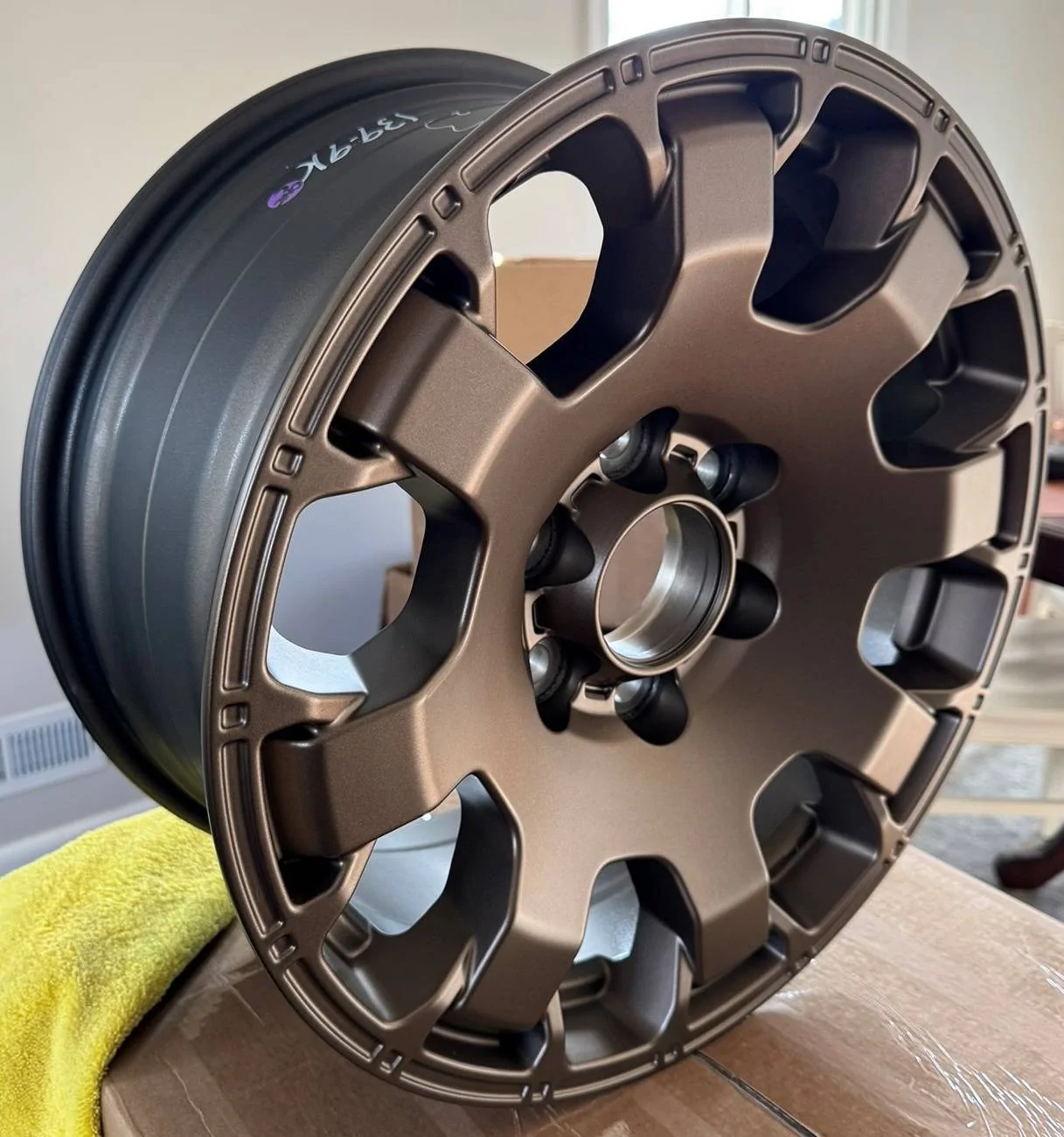 2025 4runner 6th gen KO3 tires (275/70R18) tires + Trailhunter wheels fit on stock TRD Off-Road -- no lift, no rub img_2481-jpeg