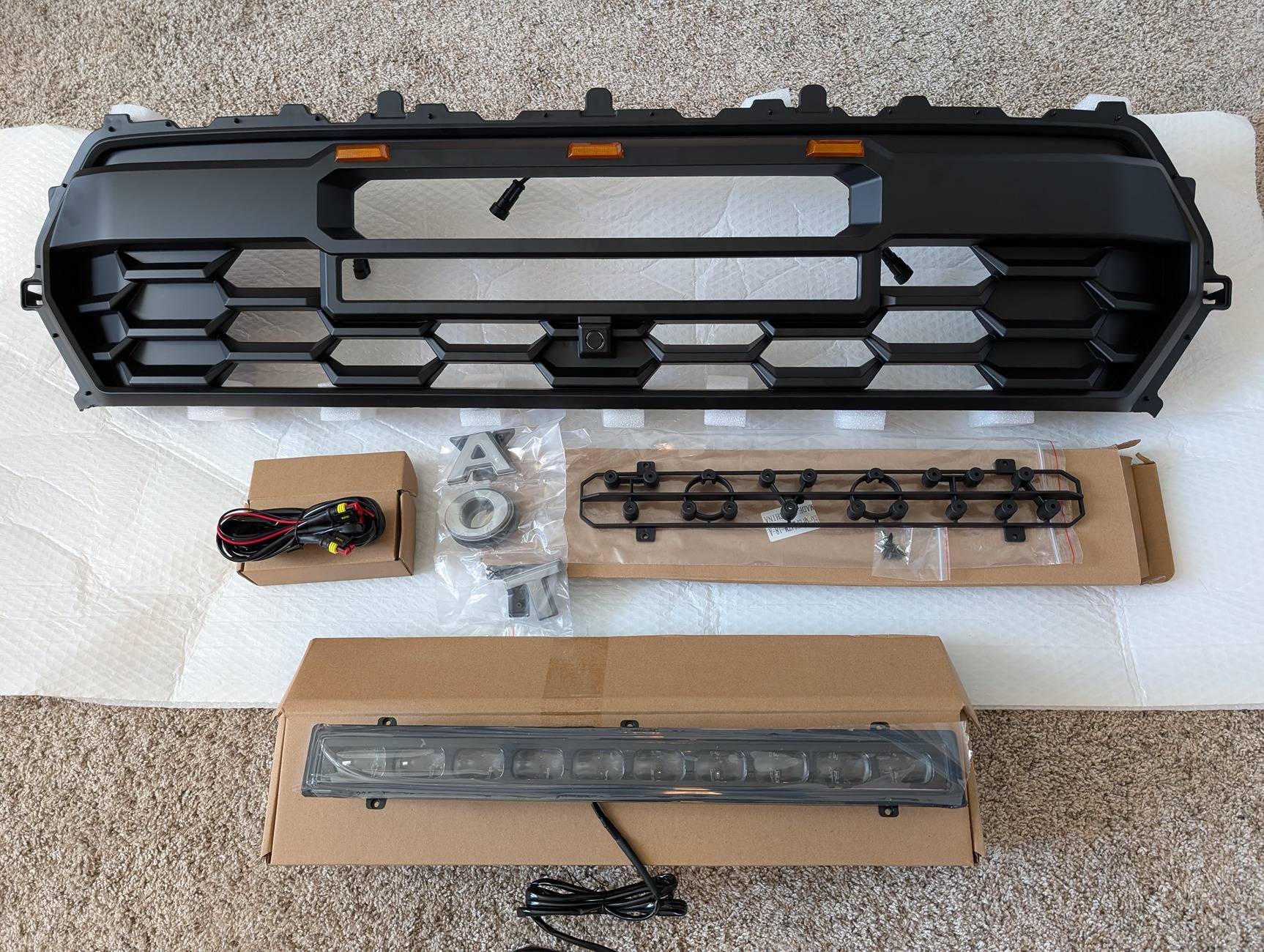 2025 4runner 6th gen DIY: Grill + Raptor Lights + Light Bar + Power Distribution Install (6th gen 4Runner compatible) pxl_20241202_210112481-