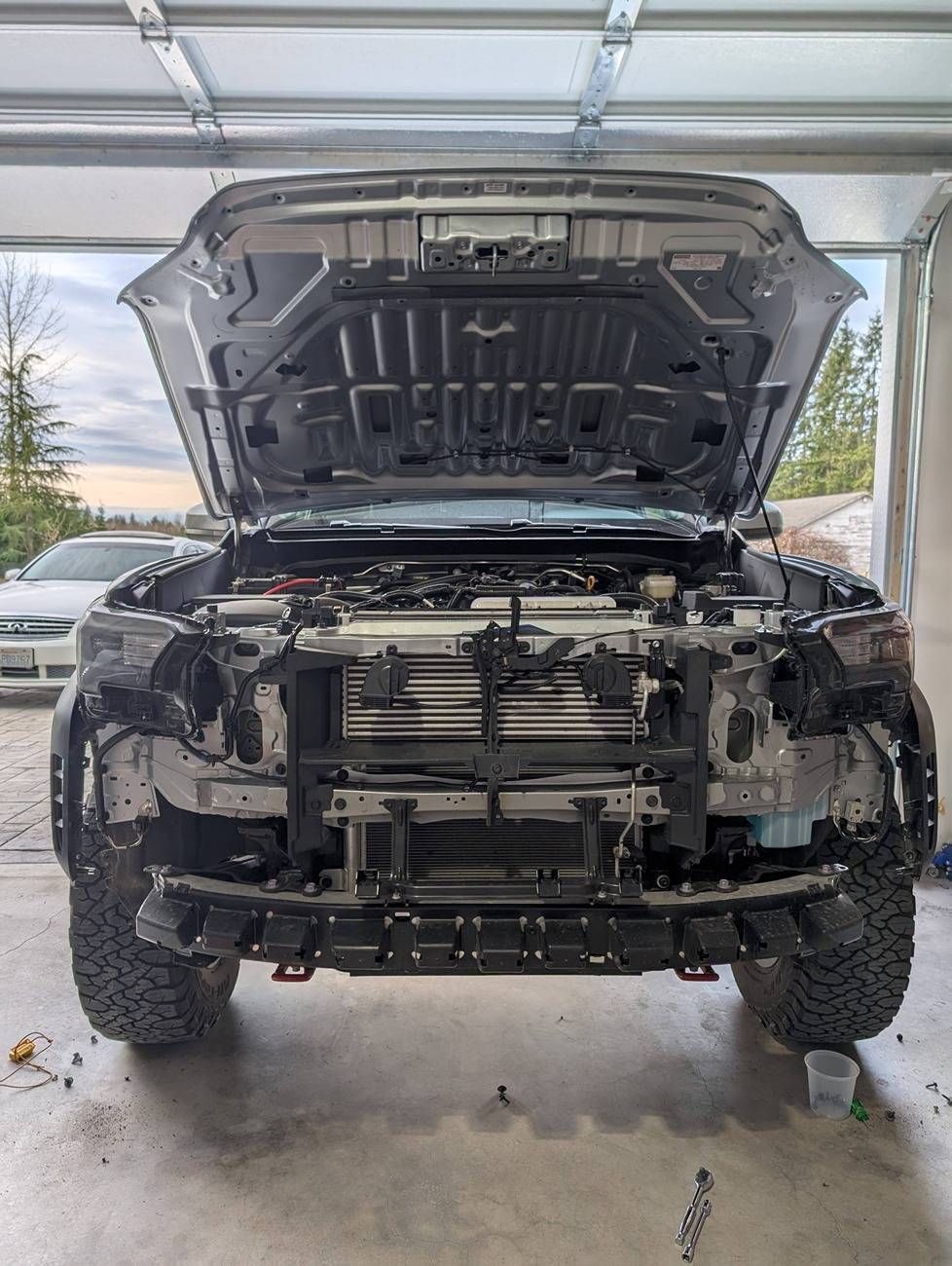 2025 4runner 6th gen DIY: Grill + Raptor Lights + Light Bar + Power Distribution Install (6th gen 4Runner compatible) pxl_20241206_192923751-