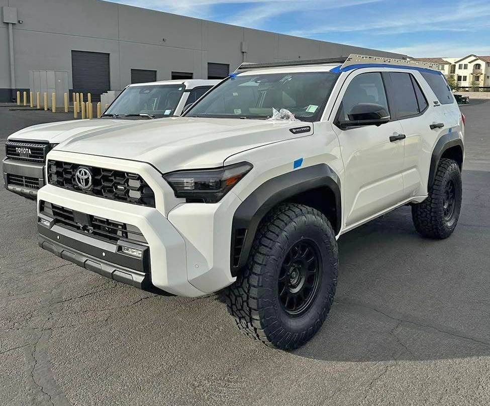 2025 4runner 6th gen ICE CAP WHITE Photos 4Runner 6th Gen (2025+) 35's tires on 2025 4runner TRD Off-Road 6th gen