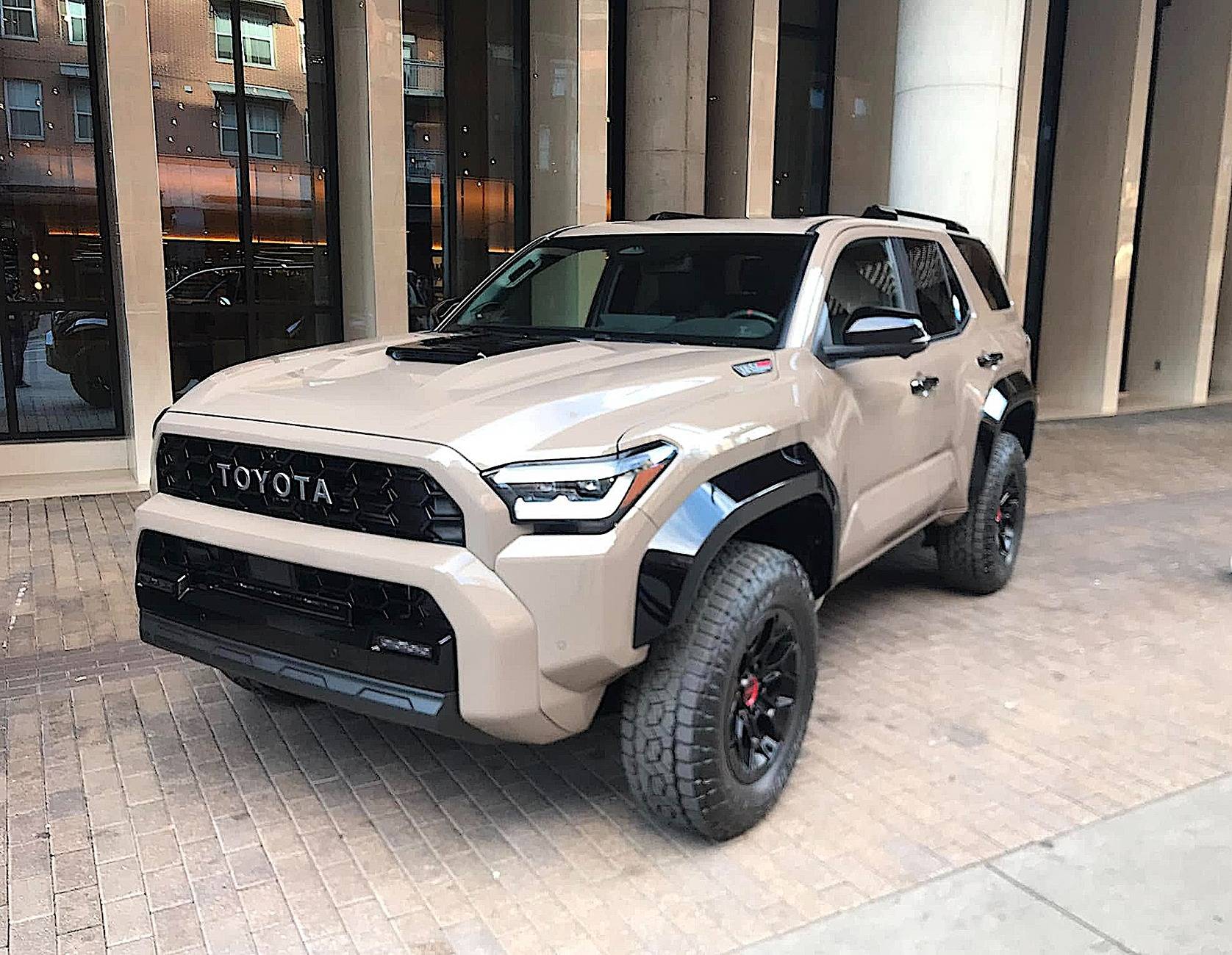 2025 4runner 6th gen Mudbath TRD Pro 4Runner 6th Gen on public display in downtown Austin, TX Mudbath 2025 4Runner TRD Pro 6th Gen austin texas 3