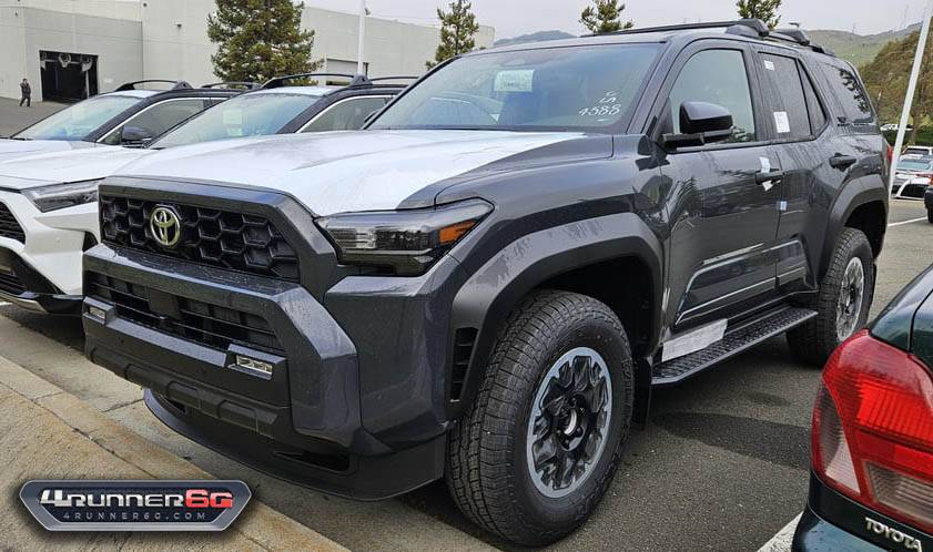 2025 4runner 6th gen 6th gen Underground TRD Off-Road 2025 4Runner arrived at dealership (Toyota Vallejo, CA) Underground TRD Off-Road 2025 4Runner 6th Gen Front Quarter