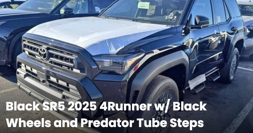 2025 4runner 6th gen Trailhunter 6th Gen 4Runner (Everest color) spotted in the wild Screenshot 2025-01-17 at 1.34.23 PM